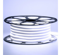Неоновая светодиодная лента белая холодная AVT-1 220V smd2835 120LED/m 7W/m IP65, 1м
