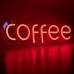 Купить Неоновая вывеска "COFFEE" RED (с контроллером)