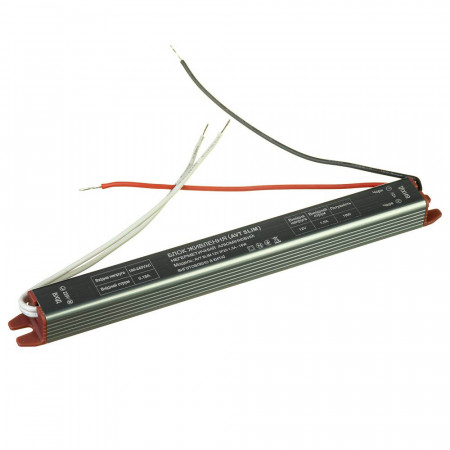 Купить Блок питания узкий 12 В 1,5А 18Вт IP20 AVT SLIM