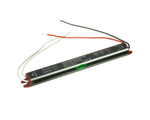 Блок питания узкий 12 В 1,5А 18Вт IP67 AVT SLIM