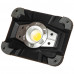 Купить Прожектор светодиодный аккумуляторный 1LED+RED/BLUE , з USB (серый)