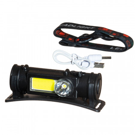 Купить Фонарь налобный с USB BL - 211