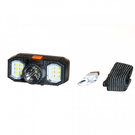 Купить Фонарик налобный с USB КЕ 21-1702