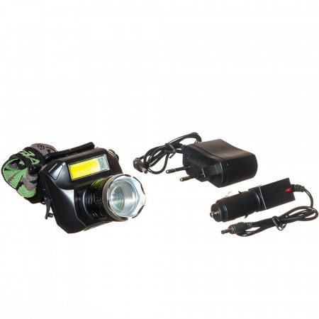 Купить Фонарик налобный на аккумуляторе с USB BL - 6919A