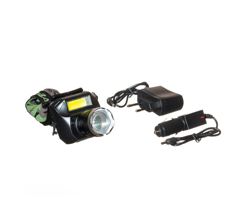 Фонарик налобный на аккумуляторе с USB BL - 6919A