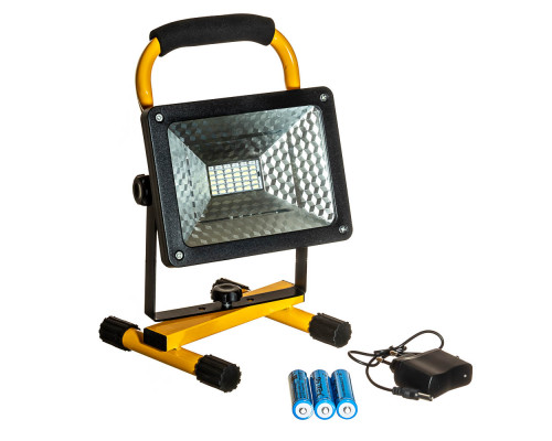 Прожектор светодиодный аккумуляторный переносной 30W  W804