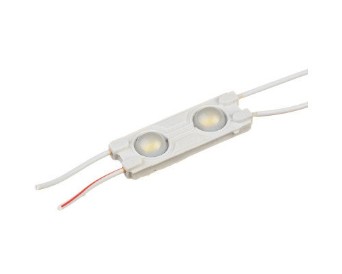 Модуль МТК 12V белый холодный 2led smd5730 1Вт IP65