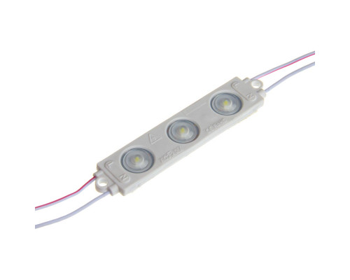 Модуль светодиодный белый холодный 12V smd3030 3LED 1.5W IP65