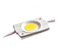 Модуль светодиодный белый СОВ 12V 1LED 2.4W круг IP65