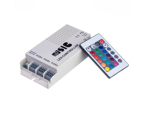 Led контроллер музыкальный rgb 9А/108 Вт (RR 24 кнопки)