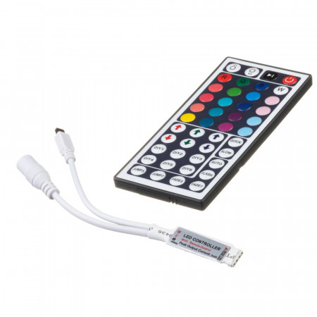 Купить Led контроллер mini светодиодный rgb 6А/72 Вт (IR 44 кнопки)