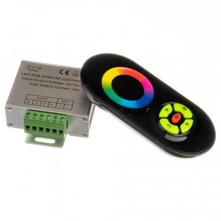 Купить Led контроллер светодиодный черный rgb 18А/216 Вт