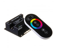 RGB контроллер светодиодный черный 18А/12Вт (RR 6 кнопок)