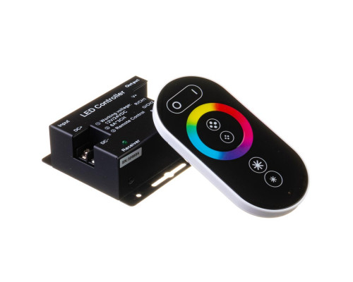 RGB контроллер светодиодный черный 18А/12Вт (RR 6 кнопок)