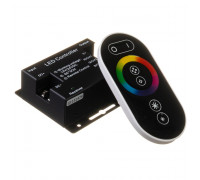 RGB контроллер светодиодный черный 24А/12Вт (RR 6 кнопок)