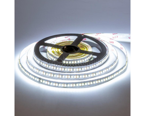 Лента светодиодная холодная белая 12V AVT smd2835 204LED/m IP20, 1м