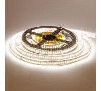 Лента светодиодная 12V AVT теплая белая smd3014 204LED/m IP20, 1м