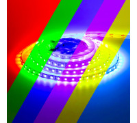 Лента светодиодная 12V rgb AVT smd5050 60LED/m IP20, 1м