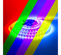 Лента светодиодная 12V rgb AVT smd5050 60LED/m IP65, 1м