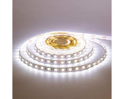 Лента светодиодная белая 12V AVT smd5050 60LED/m IP65, 1м