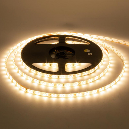 Купить Лента светодиодная теплая белая 12V AVT smd3528 60LED/m IP65, 1м