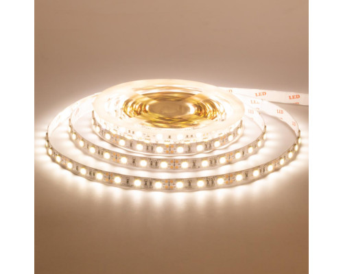 Лента светодиодная теплая белая 12V AVT smd5050 60LED/m IP65, 1м
