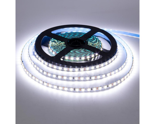 Лента светодиодная 5 мм холодная белая 12V AVT smd2835 120LED/m IP20, 1м