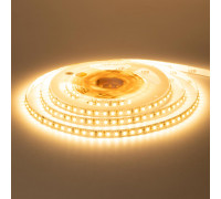 Лента светодиодная теплая белая 12V AVT smd2835 120LED/m IP65, 1м