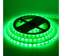 Лента светодиодная зеленая 12V smd2835 60LED/m IP65, 1м