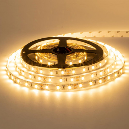 Купить Лента светодиодная белая теплая 12V smd5730 60LED/m IP20, 1м
