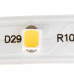 Купить Лента светодиодная теплая белая 12V Motoko smd2835 60LED/m IP65, 1м