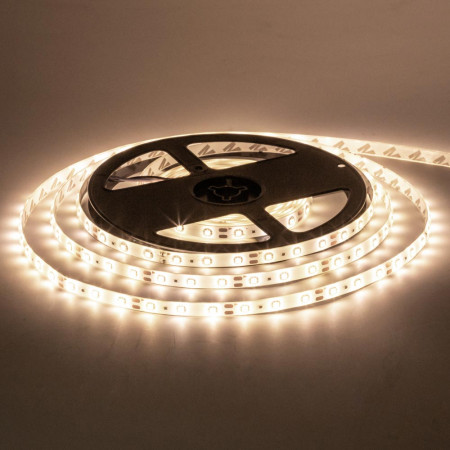 Купить Лента светодиодная теплая белая 12V smd2835 60LED/m IP65, 1м