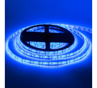 Лента светодиодная синяя 12V smd2835 120LED/m IP20, 1м