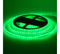 Лента светодиодная зеленая 12V smd2835 120LED/m IP65, 1м