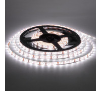 Лента светодиодная белая 12V smd2835 120LED/m IP20, 1м