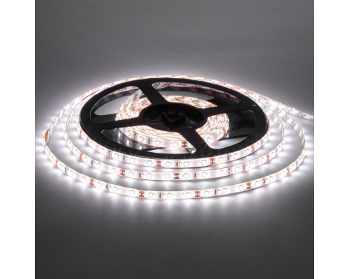 Лента светодиодная белая 12V smd2835 120LED/m IP20, 1м