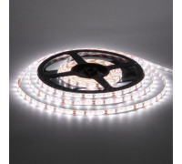 Лента светодиодная белая 12V smd2835 120LED/m IP65, 1м