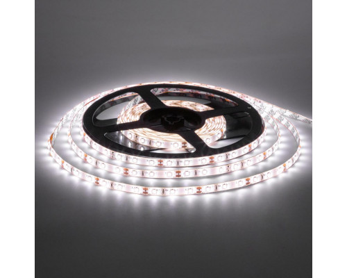 Лента светодиодная белая 12V smd2835 120LED/m IP65, 1м