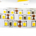 Купить Лента светодиодная теплая белая 12V smd2835 120LED/m IP20, 1м