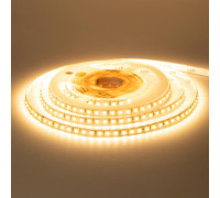 Лента светодиодная теплая белая 12V MOTOKO smd2835 120LED/m IP20, 1м