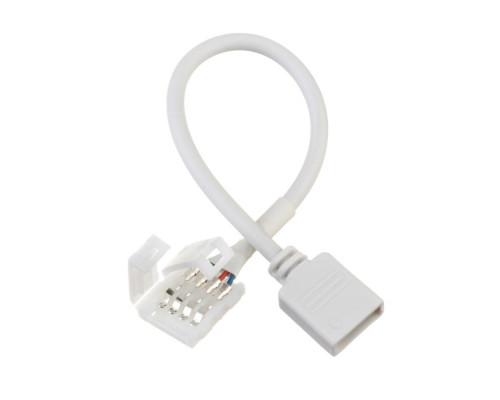 Коннектор для LED лент RGB 12V 10mm зажим без "папы"