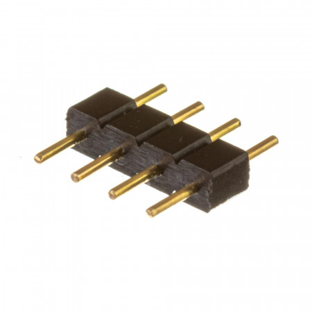 Купить Коннектор для LED лент RGB 12V 10mm папа/4 pin