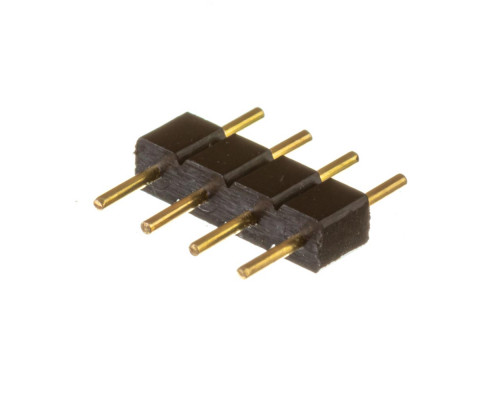 Коннектор для LED лент RGB 12V 10mm папа/4 pin