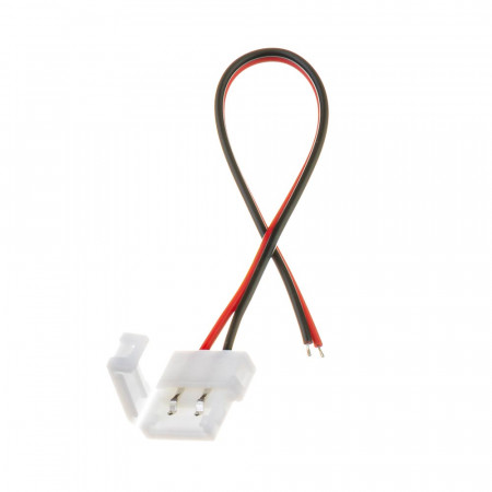 Купить Коннектор для LED лент 12V 8mm провод/зажим