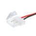 Купить Коннектор для LED лент 12V 8mm провод/2 зажима