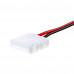 Купить Коннектор для LED лент 12V 10mm провод/2 зажима