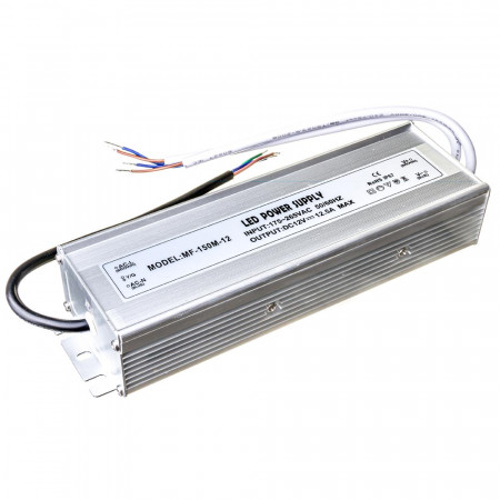 Купить Led блок питания 12V F/12.5A 150Bт IP 65