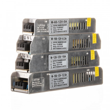 Купить Блок питания 12В F-3.75А 45W IP65