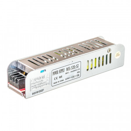 Купить Блок питания 12В MS-10А 120W IP20