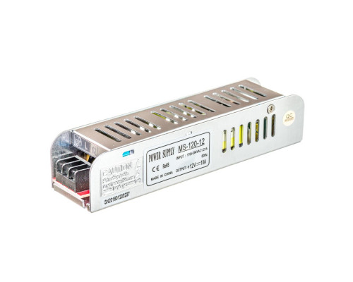 Блок питания 12В MS-10А 120W IP20